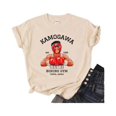 Imagem de Camiseta Unissex De Verão, Gola Redonda, Manga Curta, Hajime No Ippo, 