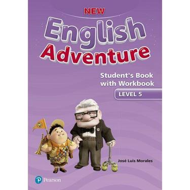 Imagem de New English Adventure 5 - Student`s Book With Workbook