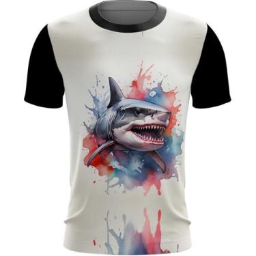 Imagem de Camiseta Dryfit Tubarão Shark Rei dos Mares 9 - Kasubeck Store®, Baby 