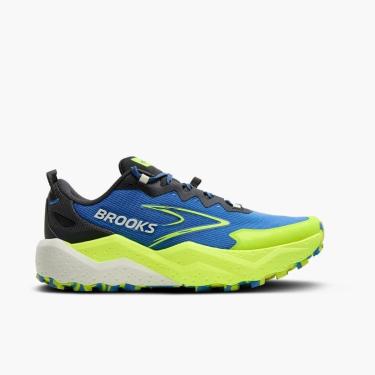 Imagem de Tênis Brooks Caldera 8 Azul/Amarelo Masculino-Masculino