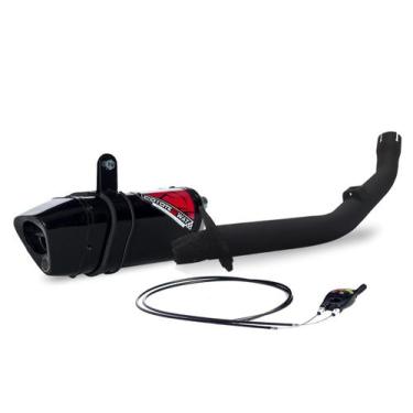 Imagem de Escape / Ponteira Coyote TRS 2 Way + Mais JUNIOR 20cm em Alumínio - XR