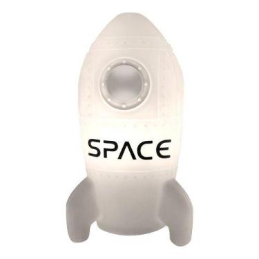 Imagem de Luminária Foguete Astronauta Quarto Infantil Decorfun -, Bivolt