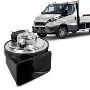 Imagem de Buzina Automotiva Fiamm Daily Nova 2020 a 2025 Am80sx L Conector Uscar