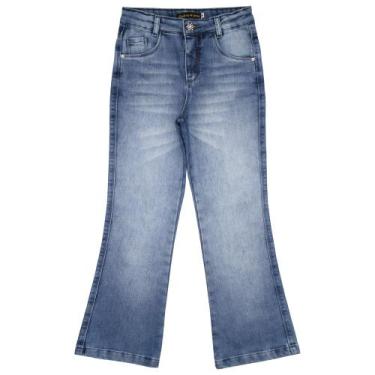 Imagem de Calça Juvenil Look Jeans Flare Jeans, 8