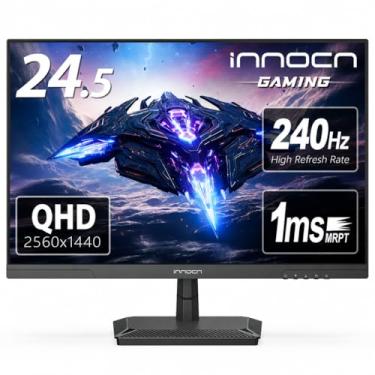 Imagem de INNOCN Monitor Gamer De 24,5 Polegadas 1440P 240Hz Qhd 2K, Tela Para Jogos De Mesa Para...