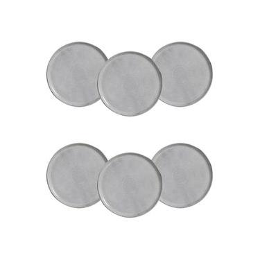 Imagem de Conjunto de Pratos de Sobremesa Porto Brasil Bio Dust 21,5cm - 6 Peças