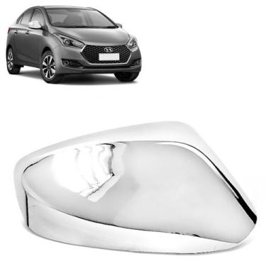 Imagem de Aplique Retrovisor Hyundai Hb20 2013 a 2019 Cromado LD - ShekParts