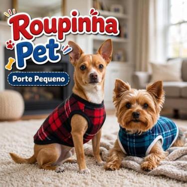 Imagem de Roupinha Soft Inverno Para Cachorro Pet Pequeno Porte Roupa Inverno Mo