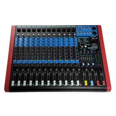 Imagem de Mesa de Som 12 Canais MS12.4 EUX - SOUNDVOICE