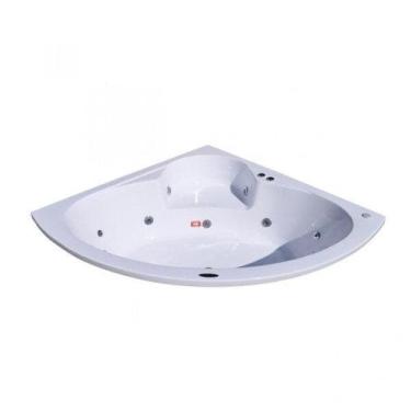 Imagem de Banheira Hidromassagem Astra Copacabana Super Luxo 143CMX189CMX43CM - 