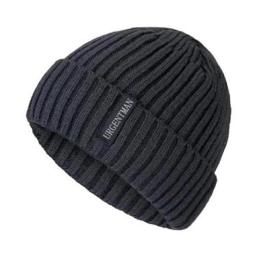Imagem de Gorro Unissex Quente De Inverno Com Forro De Pelúcia, Gorros Casuais D