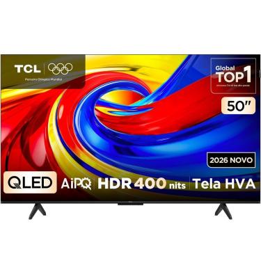 Imagem de Smart TV TCL 50P7L 50 Polegadas 4K Ultra HD QLED Preto Google TV Bivolt