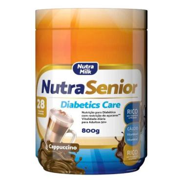 Imagem de Nutra Senior Diabetics Care Sabbor Cappuccino 800g Nutra Senior
