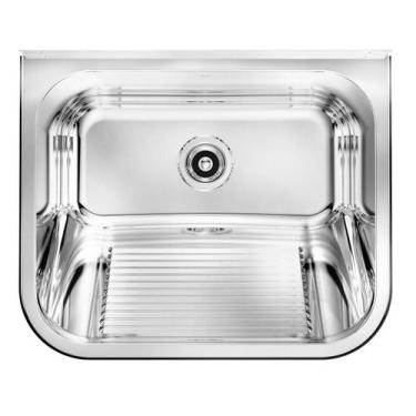 Imagem de Tanque de Parede Docol 32 Litros em Aço Inox Alto Brilho 55x45 cm