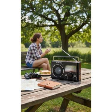 Imagem de Rádio Portátil USB Bluetooth: Som e Liberdade em Qualquer Lu - Congrat