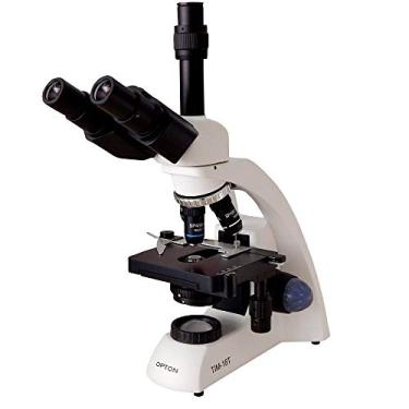 Imagem de Microscópio Biológico Trinocular Ampliação de 40x até 2000x Iluminação LED