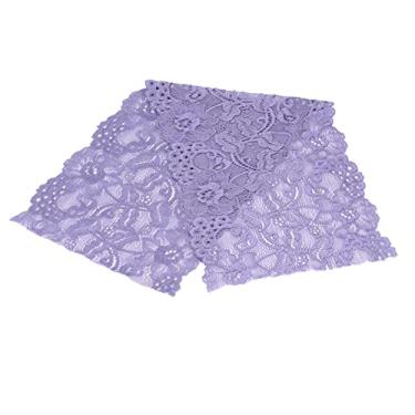 Imagem de Acessórios de roupas, boa elasticidade, uso seguro, design de renda, adequado para a pele, para embalagem decorativa para embalagem de presente (azul novo)