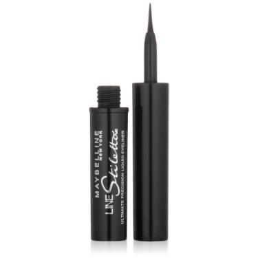 Imagem de Maybelline New York Line Stiletto Ultimate Precision Liquid Eyeliner, Blackest Black 501, 0.05 Fluid Ounce