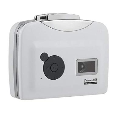Imagem de Mugast Conversor de fita portátil para MP3, USB Flash Drive Capture Cassette Áudio Music Cassette Player para XP / Vista / 7