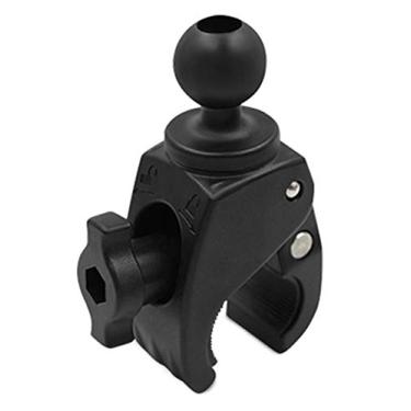 Imagem de Base de braçadeira pequena com garra resistente com bola de 2,5 cm para todos os padrões industriais de 2,5 mm / braço de soquete tamanho B, compatível com RAM, Arkon, iBolt e mais (braçadeira de garra de bola de 2,5 cm)