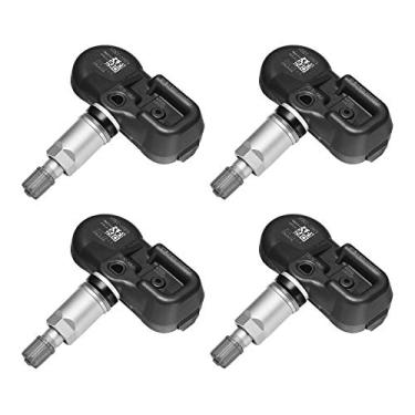 Imagem de BDFHYK Conjunto de 4 sensores de substituição de sistema de monitor de pressão de pneu (TPMS) compatíveis com Toyota, 315 MHz