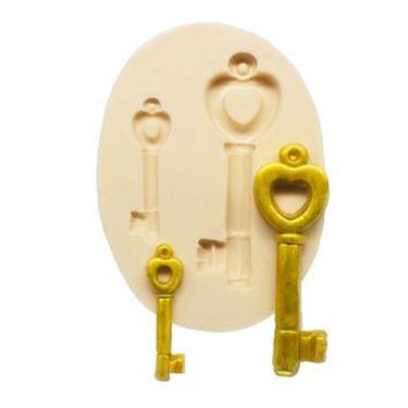 Imagem de Molde De Silicone Alice No País Das Maravilhas, Chaves