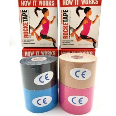 Imagem de 4 Fita Cinesiologia Muscular Fisioterapia Kinesio Tape