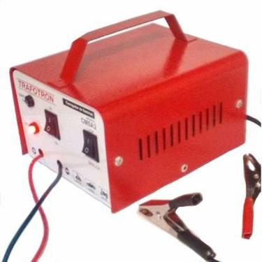 Imagem de Carregador de Bateria Carro Moto 12v 5Ah Ate 300 Amperes