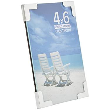 Imagem de Porta Retrato DAYHOME HOUSEWARE Branco, 15 x 10 cm