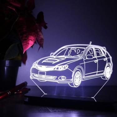 Imagem de Luminária De Acrílico Subaru Wrx - Elood