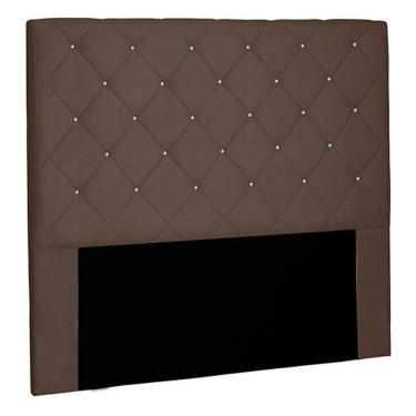 Imagem de Cabeceira Queen Size 1,60m Tàzio Suede Caramelo - Gran Belo