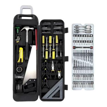 Imagem de Kit Profissional Maleta Carrinho Jogo Ferramentas 218 Peças