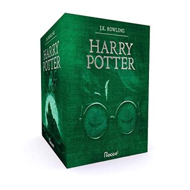 Imagem de Box Harry Potter Premium Verde (7 Livros em capa dura)