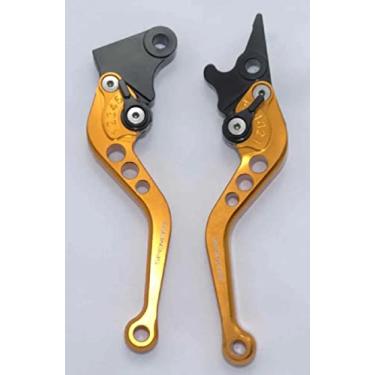 Imagem de Manete Esportivo Regulavel Titan 150 ESD Sport 04/08 / CG 125 ES 00/04 Freio a Disco Dourado EscuroSpencer
