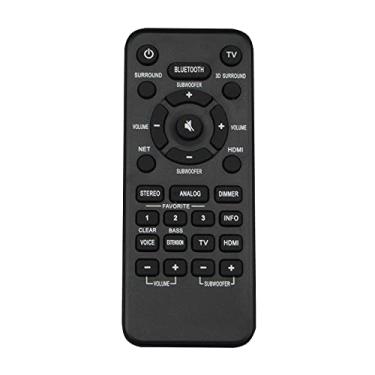 Imagem de Substituição de controle remoto VAH0130 - Controle remoto de substituição de barra de som VAH0130 para controle remoto Yamaha Sound Bar YAS-408 YAS408 ATS-4080 ATS4080