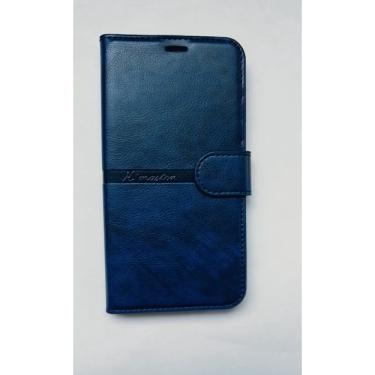 Imagem de Capa Carteira Flip Cover Moto G200 5g Xt2175 6.8 Azul + Pelicula vidro 3d