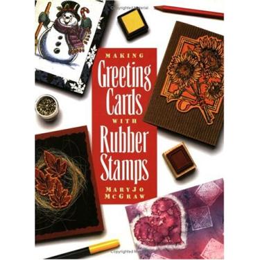 Imagem de Fazendo cartões de felicitações com carimbos de borracha