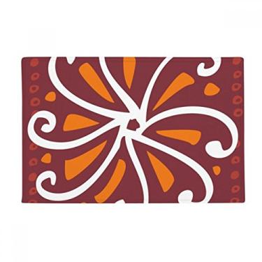 Imagem de DIYthinker Tapete de criântemo marrom Civilização Totems Tapete antiderrapante para porta de banheiro