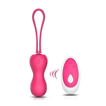 Imagem de Vibrador 10 Velocidade Ovo Bola Ponto G Massageador Feminino Estimulador Erótico Zatla Shop (Rosa)