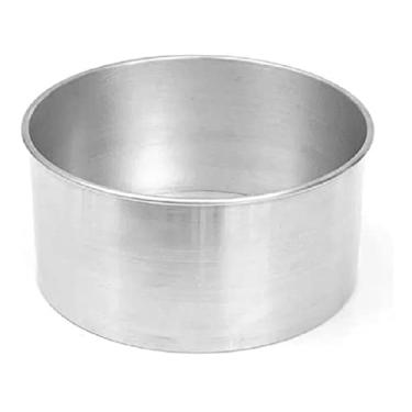 Imagem de Forma Redonda Para Bolo 25x10cm em Alumínio