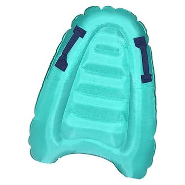 Imagem de Generic Prancha de surf inflável com alças prancha de surf inflável flutuante piscina macia prancha de surf praia para crianças diversão aquática brinquedo ao, VERDE
