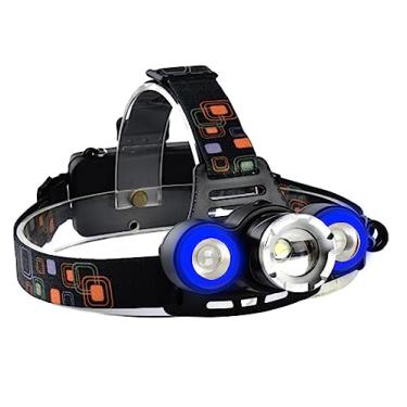 Imagem de Farol De Bicicleta Lanterna Cabeça Led Jiaxi 55008 T6