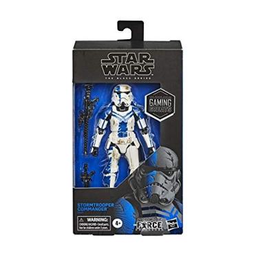 Imagem de Gaming Greats Star Wars The Force Unleashed Stormtrooper Commander Exclusive The Black Series Action Figure