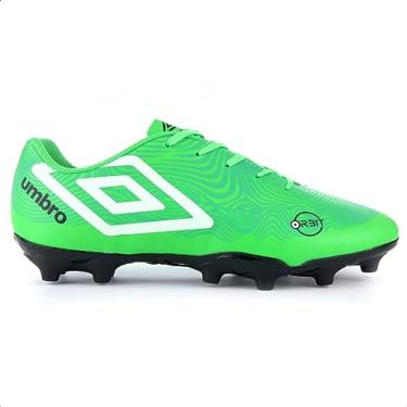 Imagem de Chuteira Umbro Campo Orbit Verde e Branco - Masculino - 44 - Verde