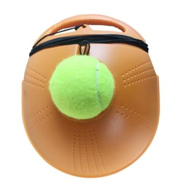 Imagem de Sosoport Definir auxiliar de treinamento de tênis rebote treinador de tênis equipamento de ferramenta de tênis equipamento de treinamento de tênis Alta elasticidade servidor de bola base