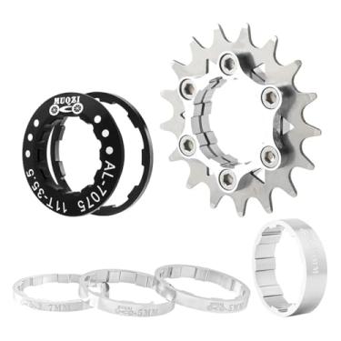 Imagem de ZOCKZ Roda dentada de cassete de velocidade única 12/13/14/15/16/17/18/19/20/21/22T MTB Kit de conversão de velocidade única bicicleta roda dentada de cassete de bicicleta de velocidade única para