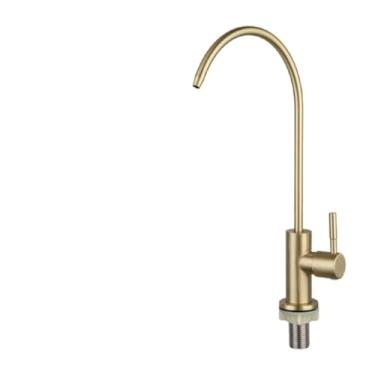 Imagem de Torneira da cozinha direta potável única torneira da pia de água fria aço inoxidável purificador água filtro, a11223gn