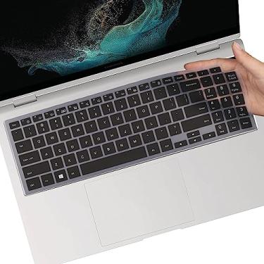 Imagem de Capa de teclado para Samsung Galaxy Book 5/4/3 360|Pro 360 39.6 cm 40.6 cm, Galaxy-Book 5/4/3 Ultra|Edge 40.6 cm, Galaxybook 5 4 3 NP750QHA NP750XGK NP960QFFF G NP9600 XHA NP940XMA 15,6 40,6 cm