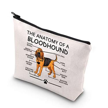 Imagem de VAMSII Bloodhound Terrier Dog Bloodhound Mom Gift The Anatomy of A Bloodhound Dog Anatomy Dog, Bloodhound