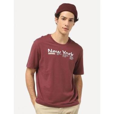 Imagem de Camiseta Calvin Klein Jeans Masculina New York Coordinates-Masculino